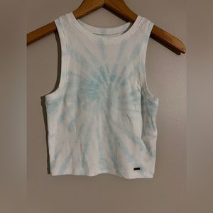 Hollister, tie-dye tank top